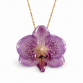 Collar Iris - Orquídea preservada